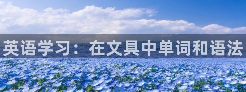 彩名堂怎么买准确率高：英语学习：在文具中